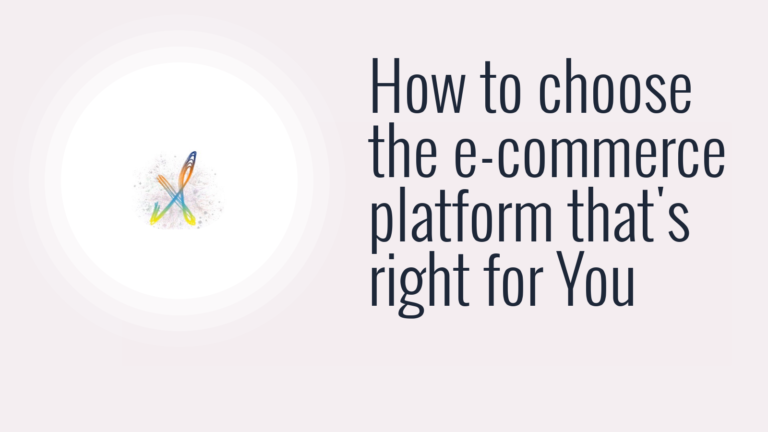 Workshop: Choosing the e-commerce platform that is right for YOU